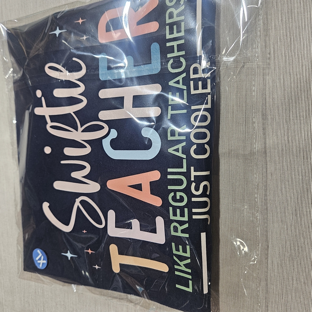 Xl Gildan NAVY Blue  'Swiftie Teacher' TShirt
